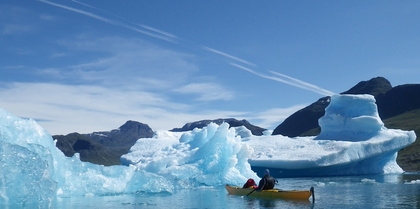 Kayaking in Greenland